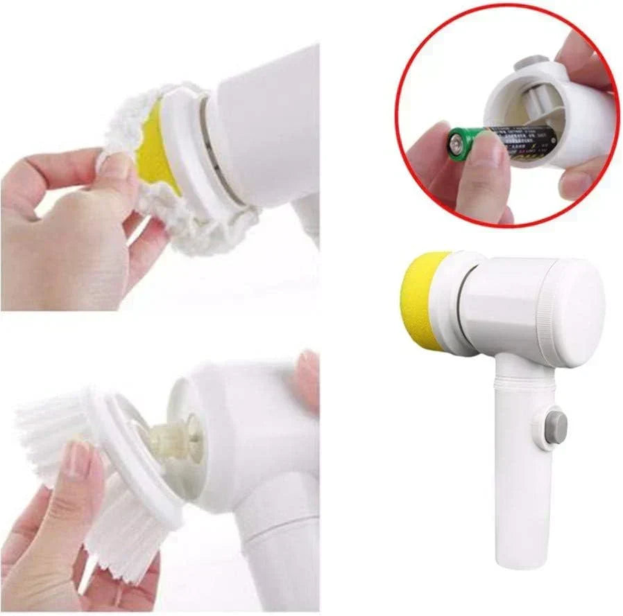 Electric Cleaning Brush with 3 Heads – product image 5