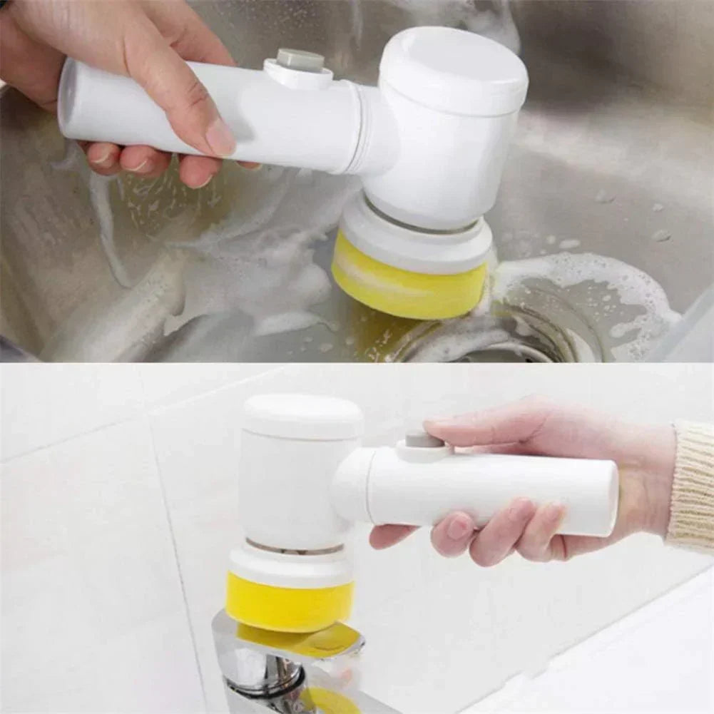 Electric Cleaning Brush with 3 Heads – product image 3