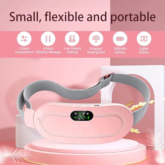 Wearable Heating & Vibration Period Belt – product image 3