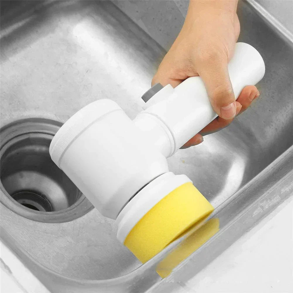 Electric Cleaning Brush with 3 Heads – product image 6