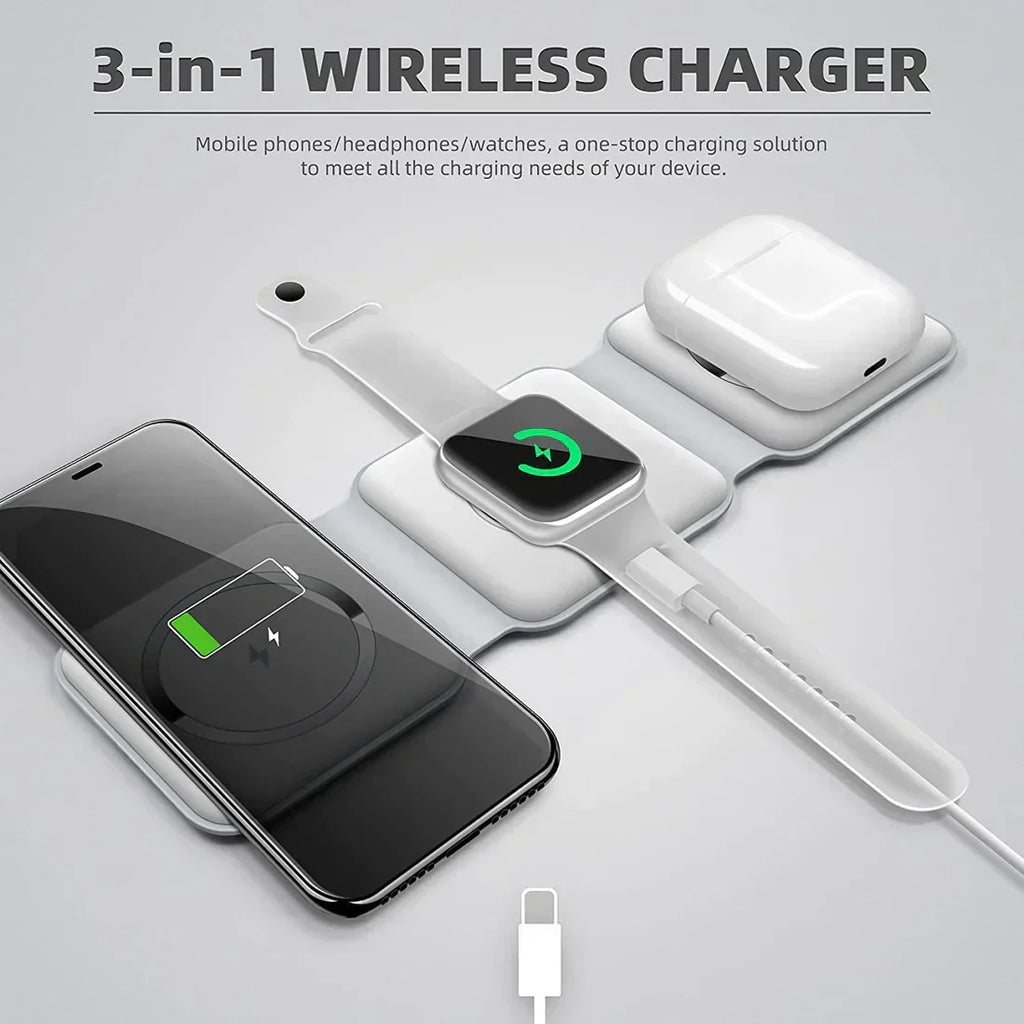 3-in-1 Foldable Wireless Charging Pad – Up to 15W – product image 4