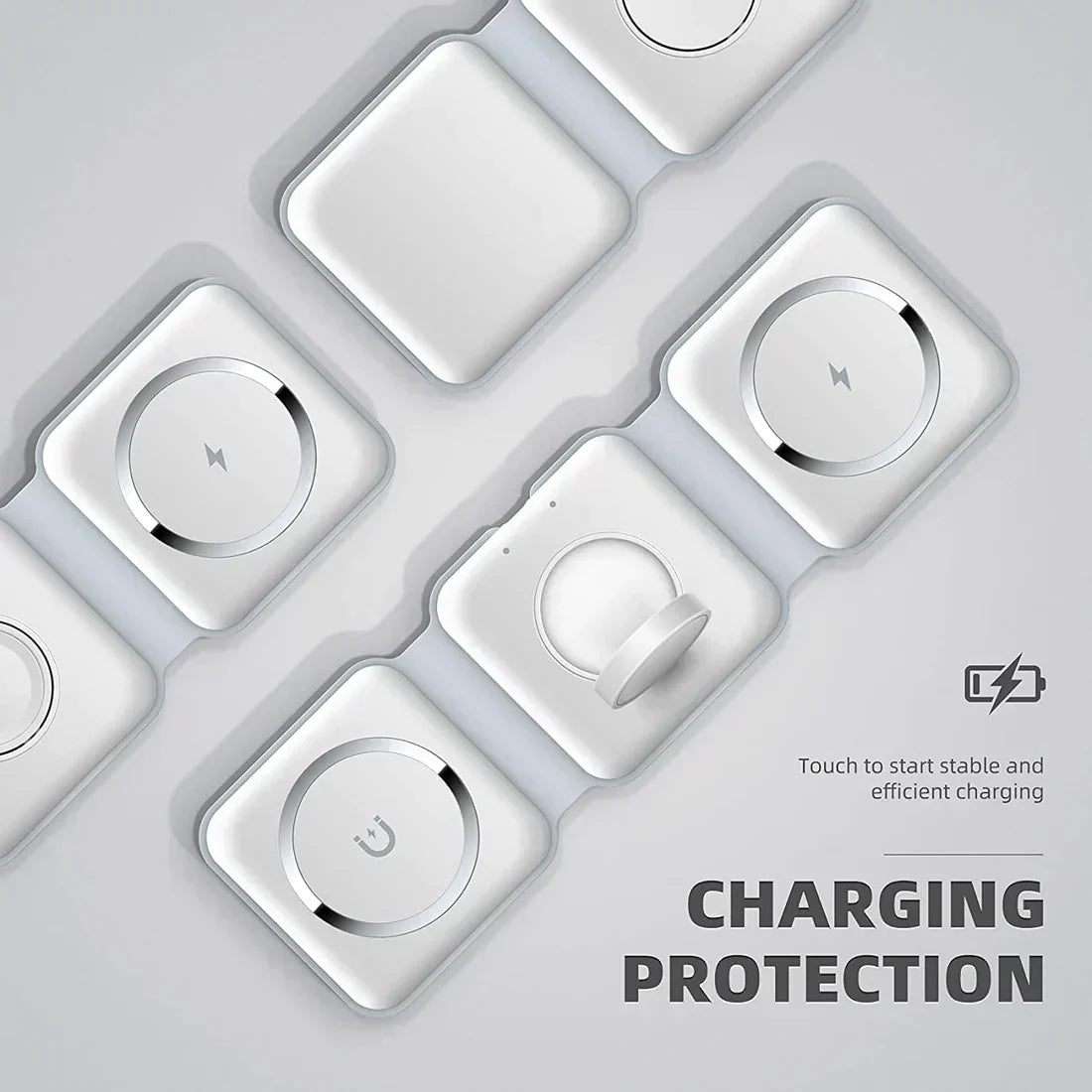 3-in-1 Foldable Wireless Charging Pad – Up to 15W – product image 5