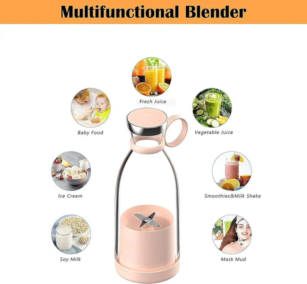 350ml Portable Juicer Blender Bottle – product image 2
