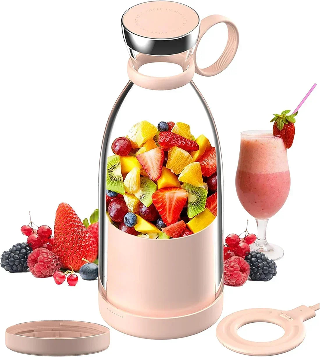 350ml Portable Juicer Blender Bottle – product image 1