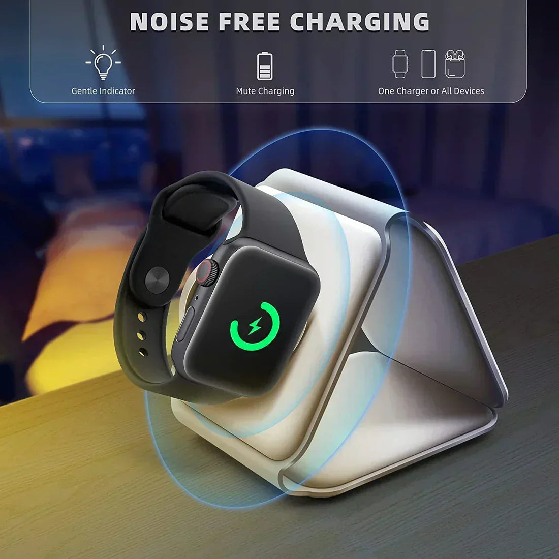 3-in-1 Foldable Wireless Charging Pad – Up to 15W – product image 7