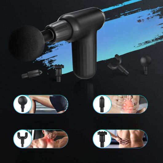 FH-820 Portable Massage Gun with 4 Heads – product image 4