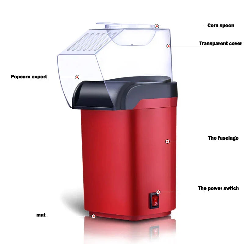 Mini Hot Air Popcorn Maker – product image 2