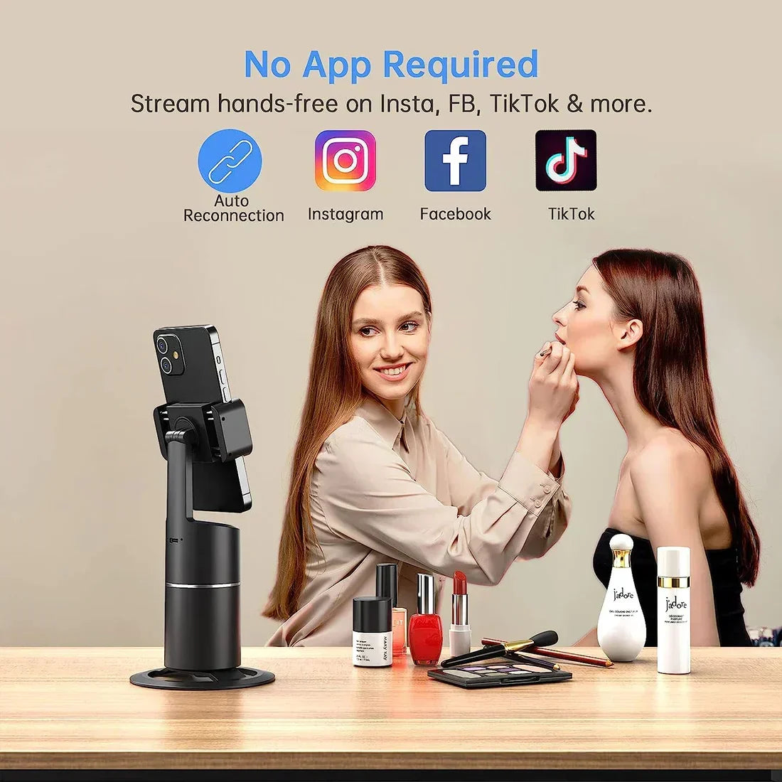 360° Automatic Face-Tracking Phone Holder – product image 5