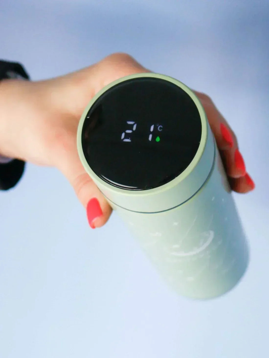 Smart Temperature Display Bottle – LED Lid – product image 2