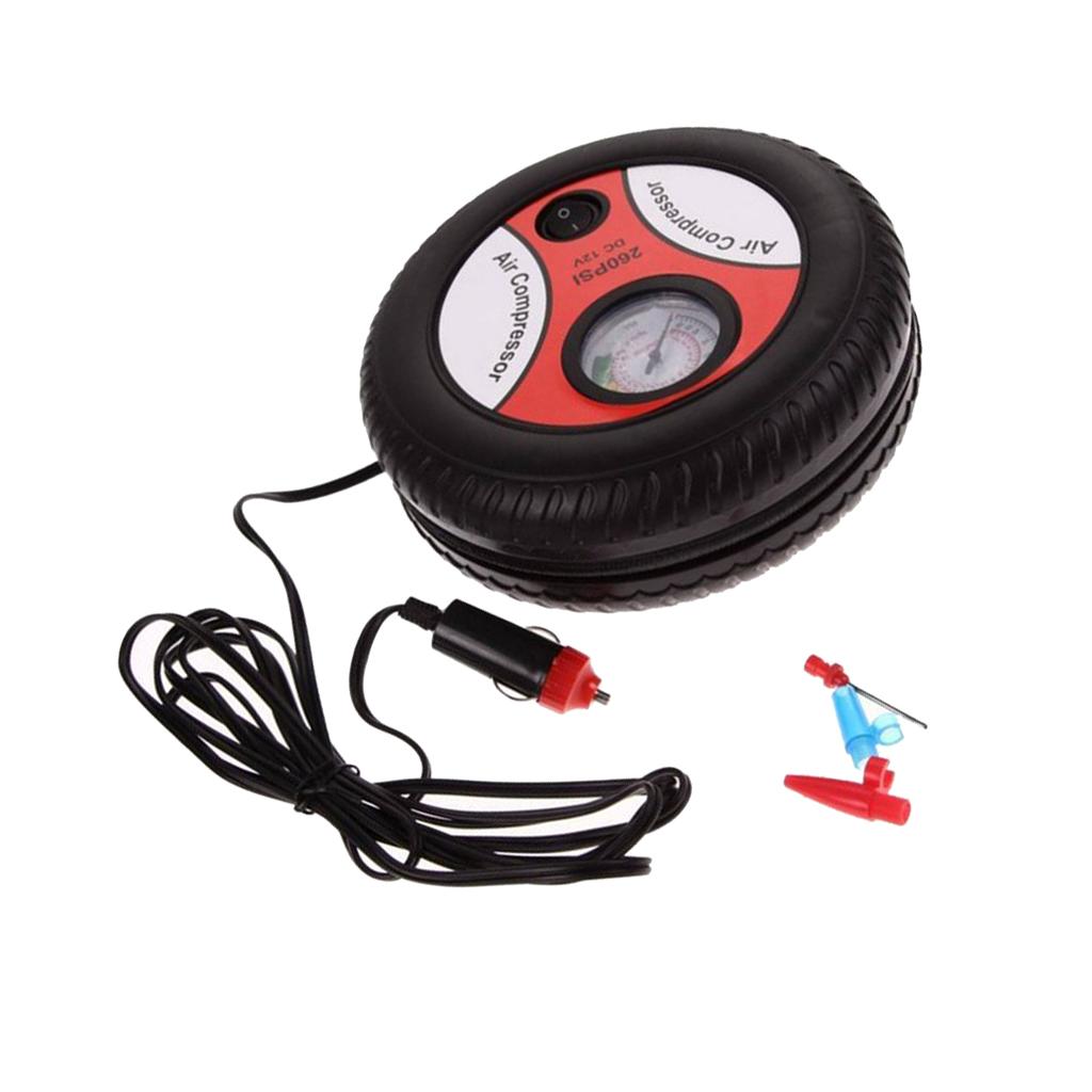 12V Portable Car Tyre Inflator – Mini Air Compressor – product image 1