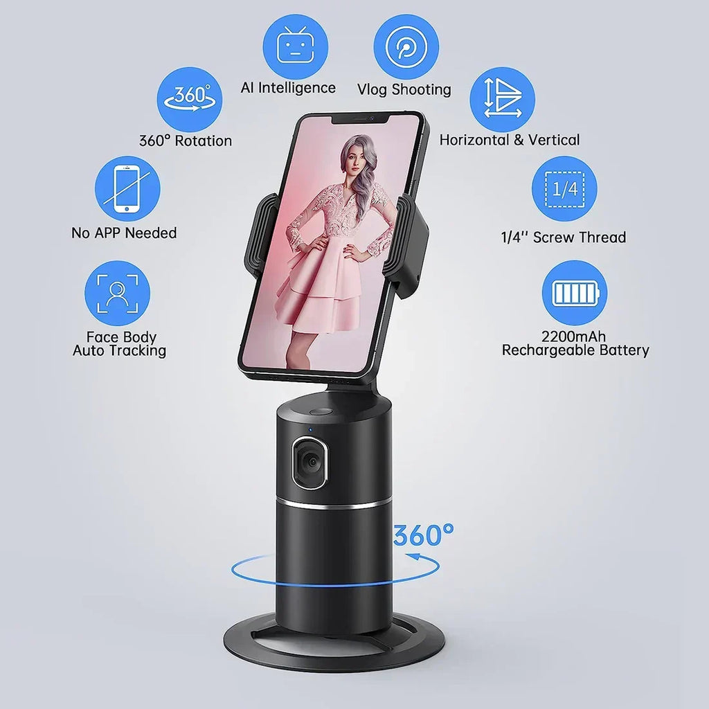 360° Automatic Face-Tracking Phone Holder – product image 3