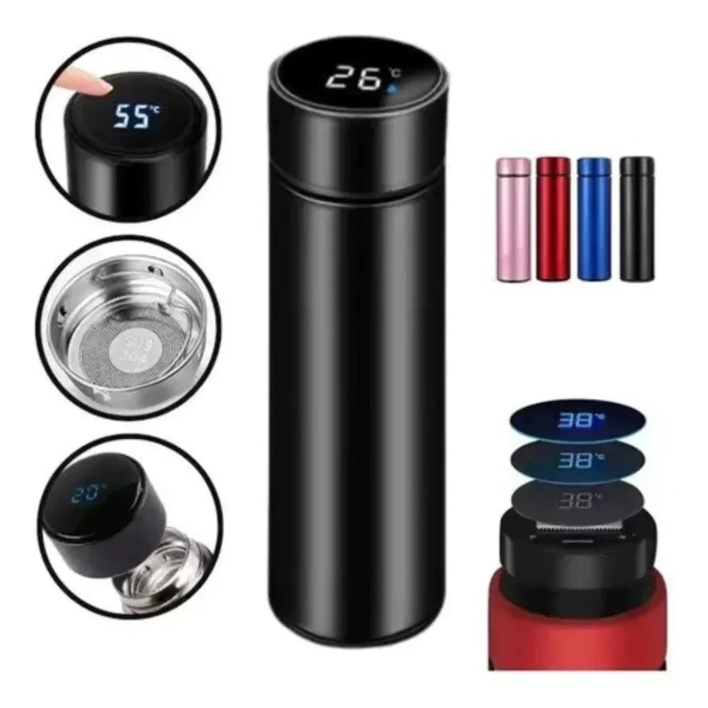 Smart Temperature Display Bottle – LED Lid – product image 7